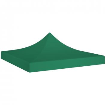 Techo de Carpa para Celebraciones 2x2 m 270 g/m² Color Verde