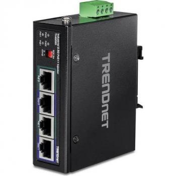 TRENDnet TI-IG290 Industrial 2.5G PoE Injector - 95W, 2-Port, TAA Compliant