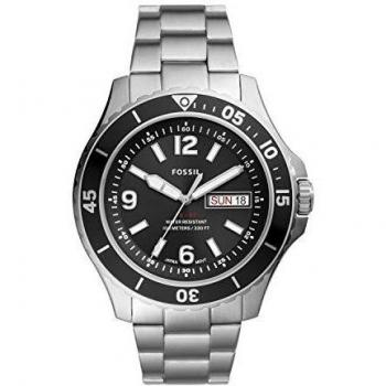 Fossil Reloj Analógico para Hombre de Cuarzo con Correa en Stainless Steel FS5687
