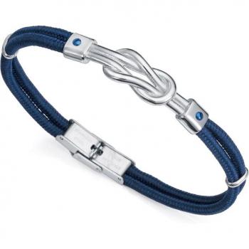Pulsera Viceroy Heat de nailon azul con tornillos Ip azul