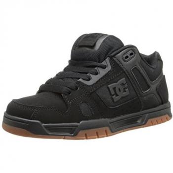Zapatillas casual de hombre DC Shoes Stag, color negro, talla 44.5, material ante