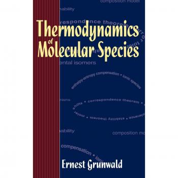 Termodinámica de Especies Moleculares - Libro Tapa Dura por Ernest Grunwald