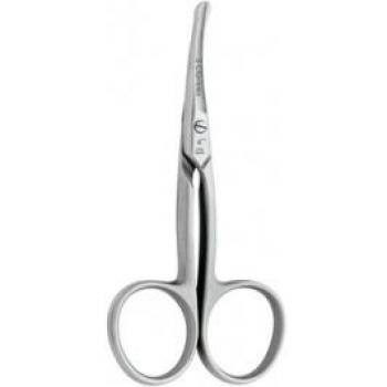 3 Claveles Tijeras Bebé, Curvas, Acero Inoxidable, Tijera Para Las Uñas De Los Bebés, Con Punta Redonda, Esterilizables, color Gris, 10 cm, 35 g