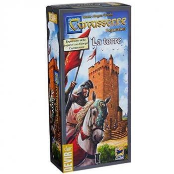 Devir - Carcassonne: La Torre, juego de mesa
