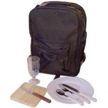 Sagaform SF 5002446 - Mochila para picnic, color negro