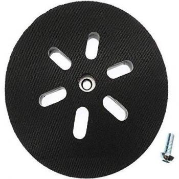 Plato de Lija de 150mm con Hook y Loop Poweka Compatible con Bosch Lijadora