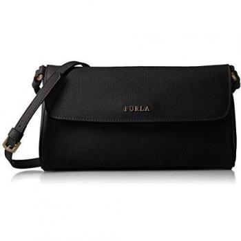 Furla Babylon Small Crossbody Bolso Bandolera, Color Onyx
