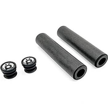 TÖLS Puños de Silicona MTB Slim, Accesorios para Bicicleta, Adultos Unisex, Color Negro (Oscuro), Talla Única