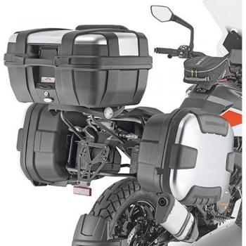 GIVI Portamaletas Lateral MK para KTM Adventure 390 (2020-2021) - Soporte para maletas Monokey