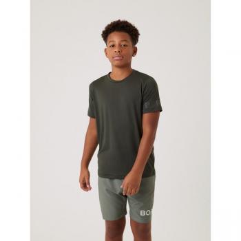 Björn Borg Borg T-shirt Green, Size 146-152