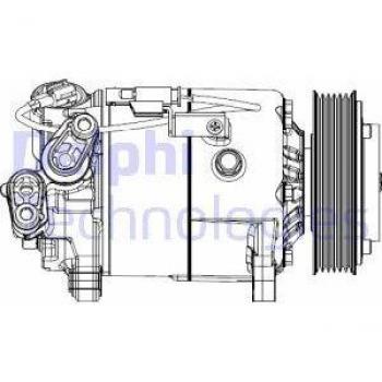 Compresor de aire acondicionado DELPHI CS20500