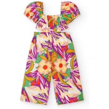 Mono de niña cut out Tuc Tuc con estampado floral Paradise Beach
