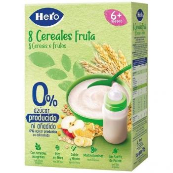 Hero Baby Papilla 8 Cereales con Fruta 340 g