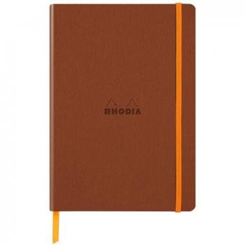 Cuaderno Rhodiarama Dot Cobre - Cuaderno de Tapa Blanda A5 con Páginas Punteadas 14,8x21