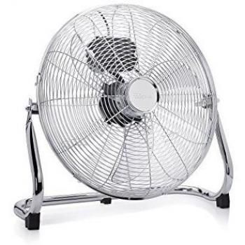 Ventilador Metálico de Suelo Tristar VE-5936, 40 cm Diámetro, 3 Velocidades, Motor de Cobre, Ángulo Ajustable 130°, 70W