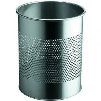 Durable - Papelera redonda de metal