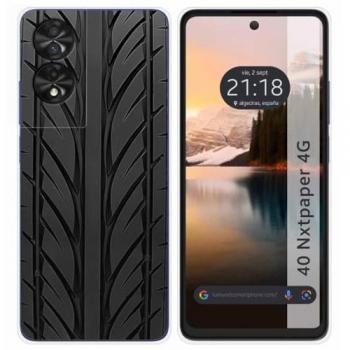 Funda de Silicona Neumática para TCL 40 NXTPAPER con Diseño de Dibujos
