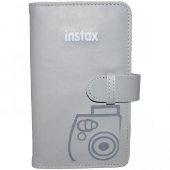Fujifilm 70100136666 - Álbum para 108 Fotos Instax Mini, Color Blanco Ahumado