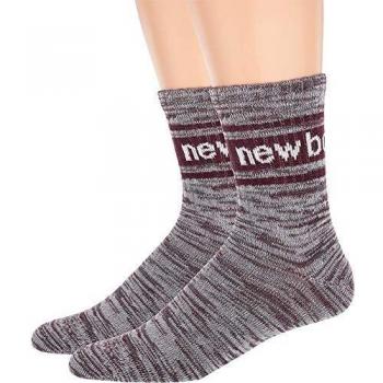 New Balance Evergreen Short Crew Socks, Multicolor, L