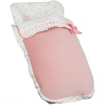 Babyline Saco De Bebé Universal Silla + Cubre Arnés De Regalo, Desmontable, Tejido Trasero 3D, 8435439720748