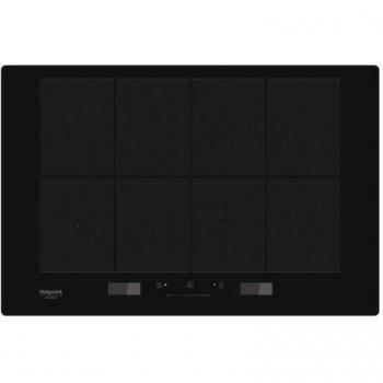 Piano de Cocción a Inducción Hotpoint Ariston ACPH 778 C/NE, 8 Zonas, 75 cm, Negro, Integrado