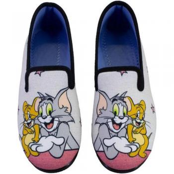 Zapatillas de casa cerrada de mujer gris CARMELO RODRIGUEZ 9