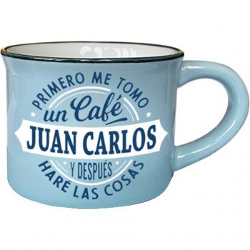 Taza de Café Espresso Personalizada Juan Carlos
