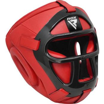 RDX T1 Full Face Guard Headgear Red Medium