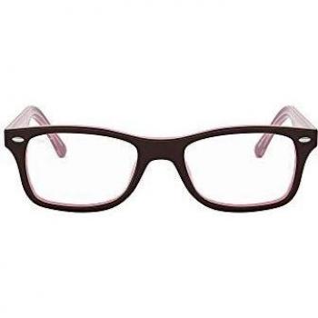 RAYBAN Women's 0RX 5228 2126 53 Prescription Sunglasses, Brown