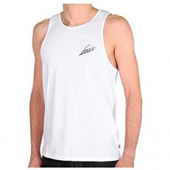 Levi's Graphic Tank Top Flamingo Blanco