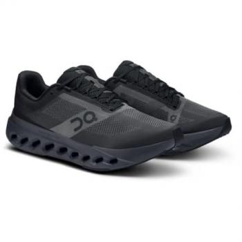 On Cloudsurfer Next Wide Men's Running Shoes Black Size 44