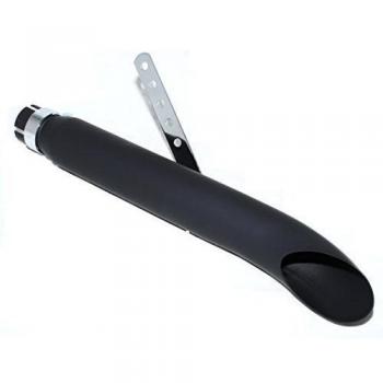 Universal Moto Escape Concurrencia Silenciador Negro Mate