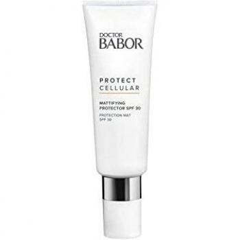 Babor Mattifying Protector SPF 30 Crema solar matificante de rápida absorción para la cara, con FPS 30, para todo tipo de pieles, en formato de 1 x 50 ml