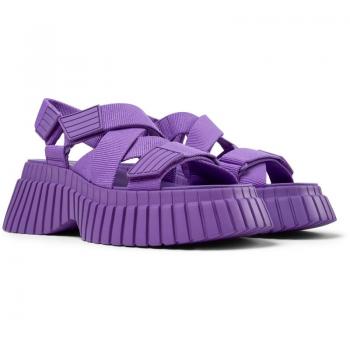 CAMPER BCN - Women's Sandals - Purple, Size 36/Size 6, Cotton Fabric