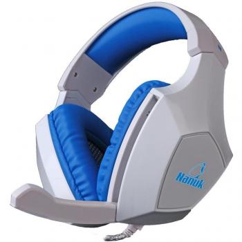 TALIUS Nanuk Gaming 7.1 con Vibración Blanco - Auriculares