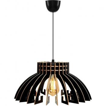 Lámpara de techo 55 cm negro tipo E27 Max 45-60 W WELLHOME