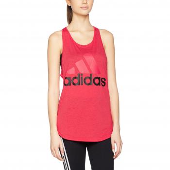 adidas Ess Lin Lo Tank Camiseta sin Mangas, Mujer, Rosa