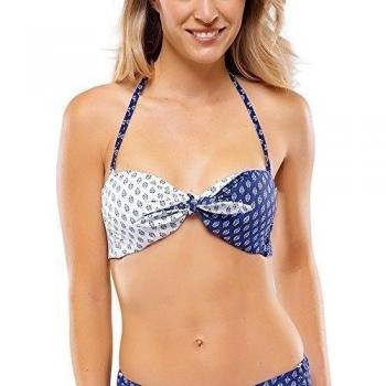 Schiesser 146648 - Parte de arriba de bikini para mujer, color blau