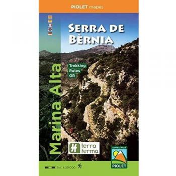 Marina Alta. Serra de Bernia 1:20.000
