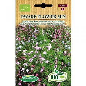Germisem Orgánica Dwarf Semillas de Mezcla de Flores 1 g