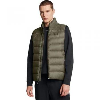 Under Armour Chaleco Legend Down Verde Cortavientos Casual para Hombre