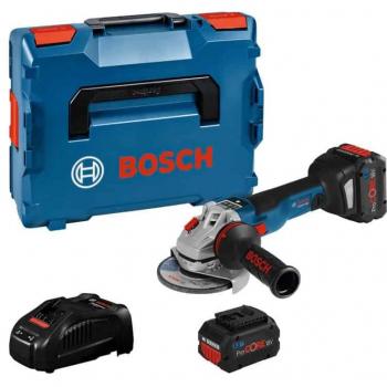 Amoladora angular Bosch GWS 18V-10 SC, 12,5 cm, 9000 RPM, 2 kg