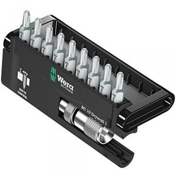 Wera 05136011001 Bit-Check para aplicaciones de construcción en seco/9, 10 piezas