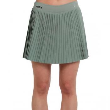 Falda Bullpadel Badea - Distinción y Confort, Abbigliamento da Padel Donna, Gonna Verde
