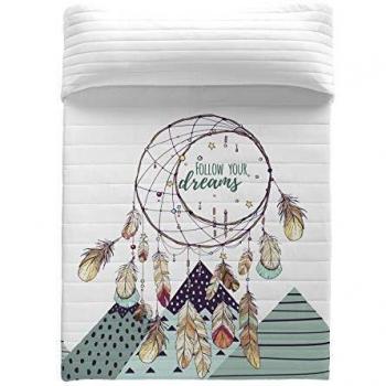 Icehome Colcha, Materiales Varios, Multicolor, 135 cm