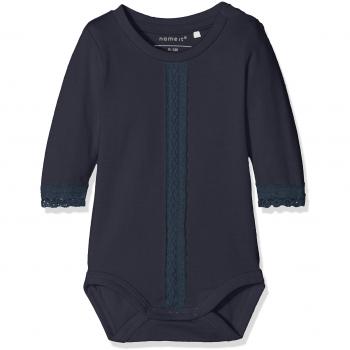 NAME IT Nbfregina LS Body Polaina, Azul Dark Sapphire, 52