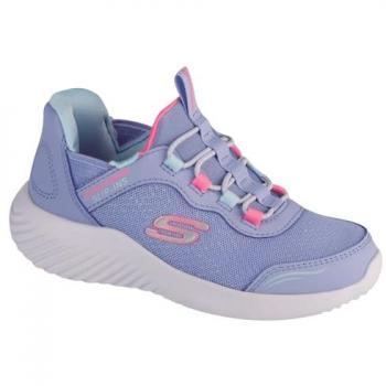 Zapatillas Niña Skechers Bounder Slip-ins Violeta Talla 27 EU