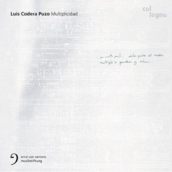 Luis Codera Puzo : Multiplicidad, portrait du compositeur. Heil, Chiacchiarini, Codera Puzo.