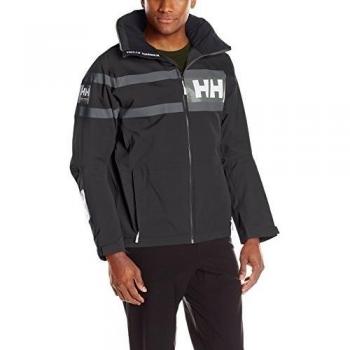 Helly Hansen Salt Power - Chaqueta para hombre, color negro, talla XL
