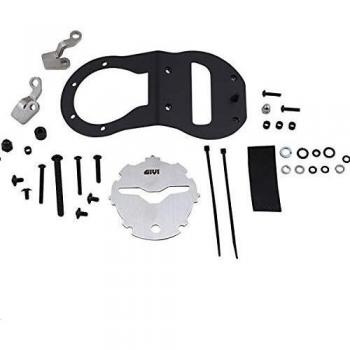 GIVI KITA METÁLICO GUZZI V85 TT 19 BF46 - Sistema Tanklock para bolsas de depósito TANKLOCK - Negro (un tamaño)